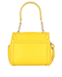 Padlock Top Handle Bag, back view